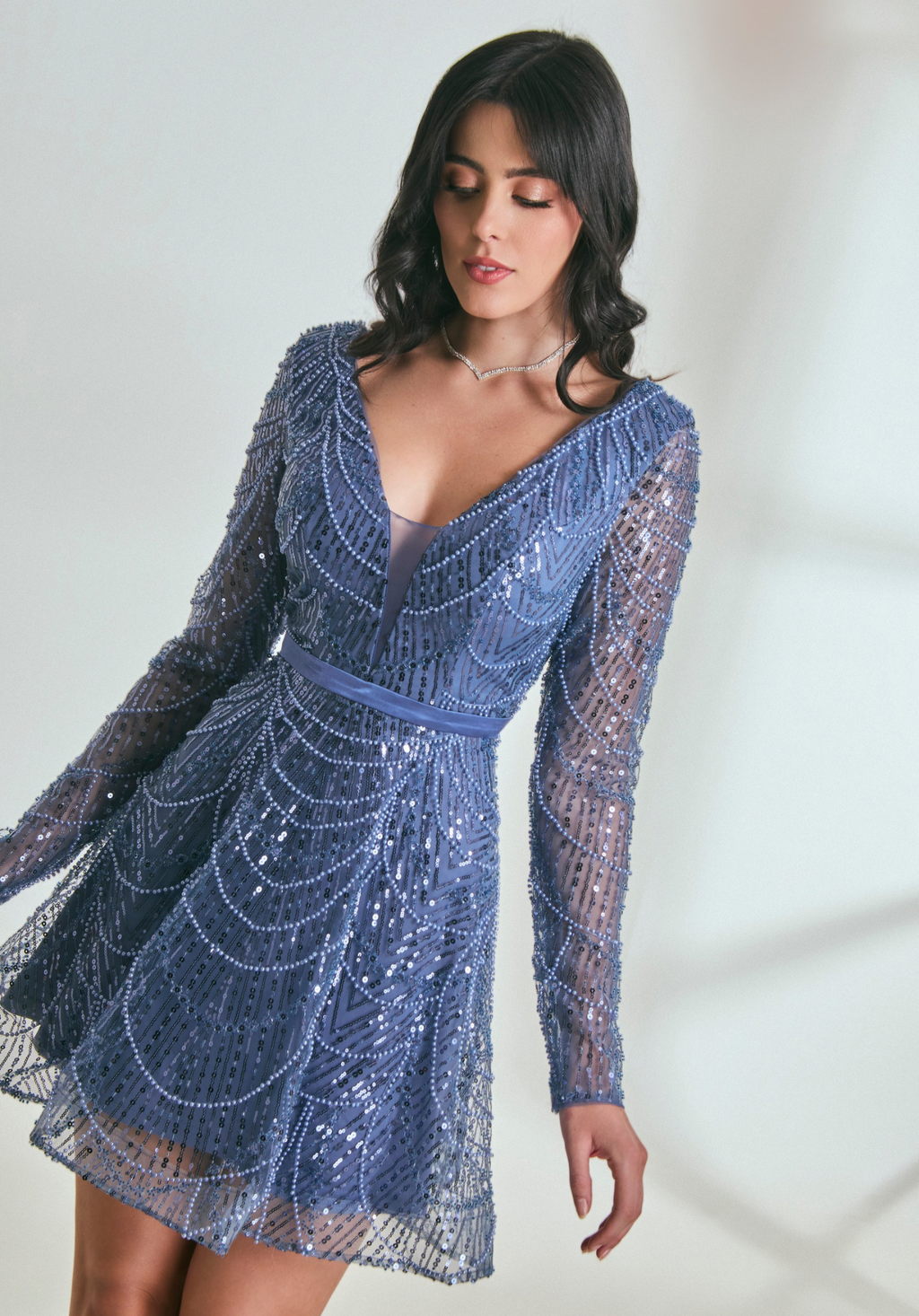 Sky Mini Dress